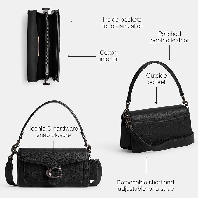 Black Shoulder Bag 20
