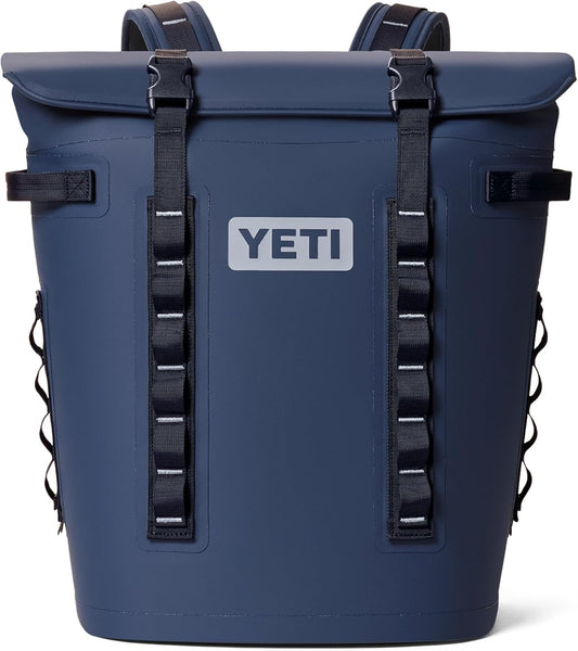 Hopper M Series Backpack Soft Sided Coolers with Magshield Access - Navy