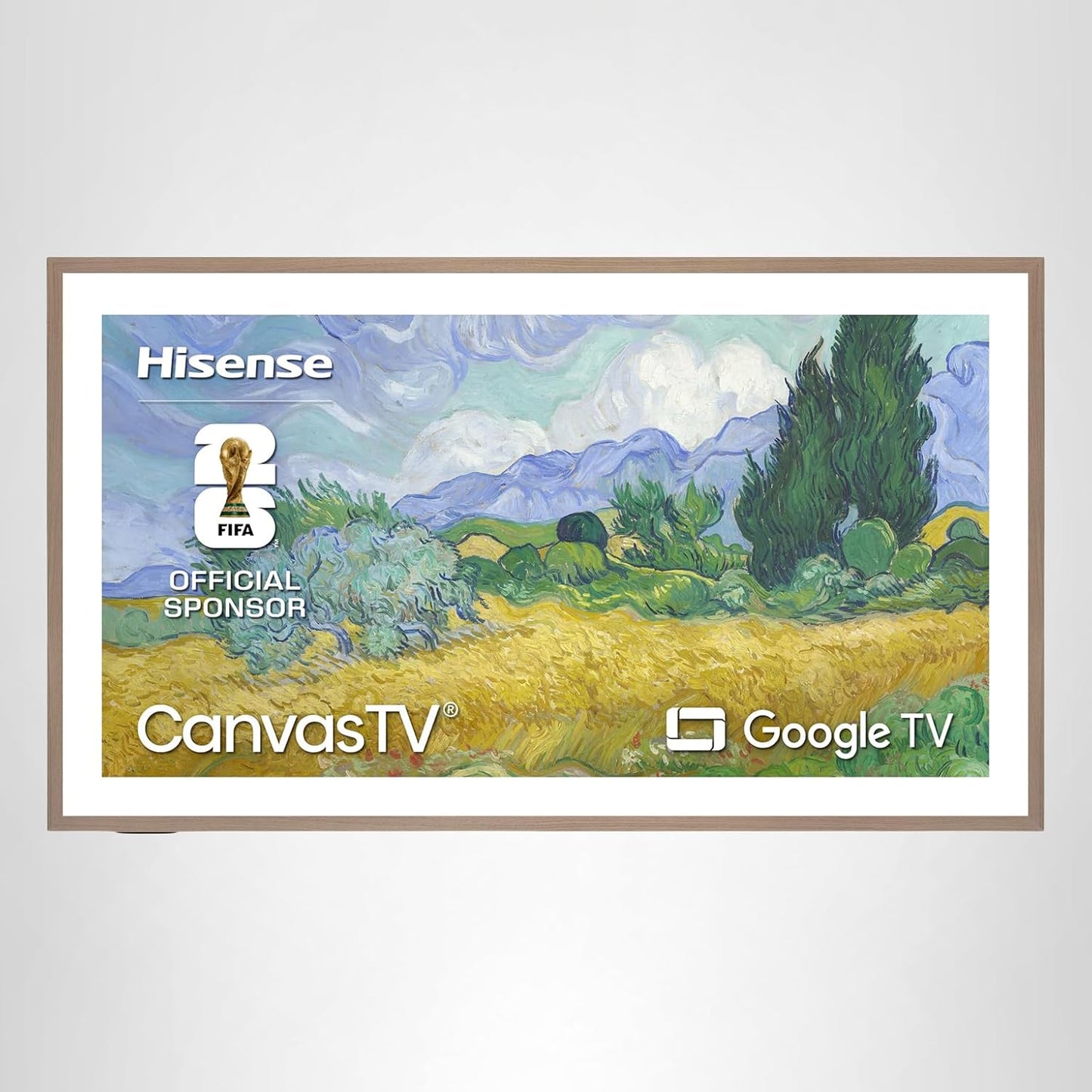 Hisense 50“ Hi-QLED S7 CanvasTV Series 4K UHD Google Smart Art TV (50S7SG, 2026 New) - Art Mode, Anti-Glare Panel, Dolby Vision HDR, Hi-Matte Display, Frame & UltraSlim Wall Mount Included