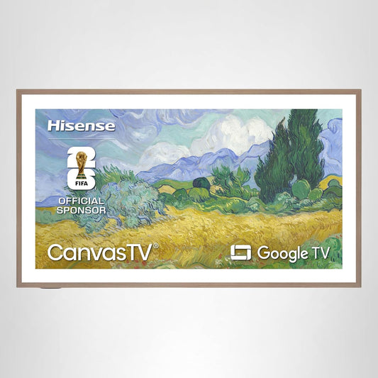 Hisense 50“ Hi-QLED S7 CanvasTV Series 4K UHD Google Smart Art TV (50S7SG, 2026 New) - Art Mode, Anti-Glare Panel, Dolby Vision HDR, Hi-Matte Display, Frame & UltraSlim Wall Mount Included