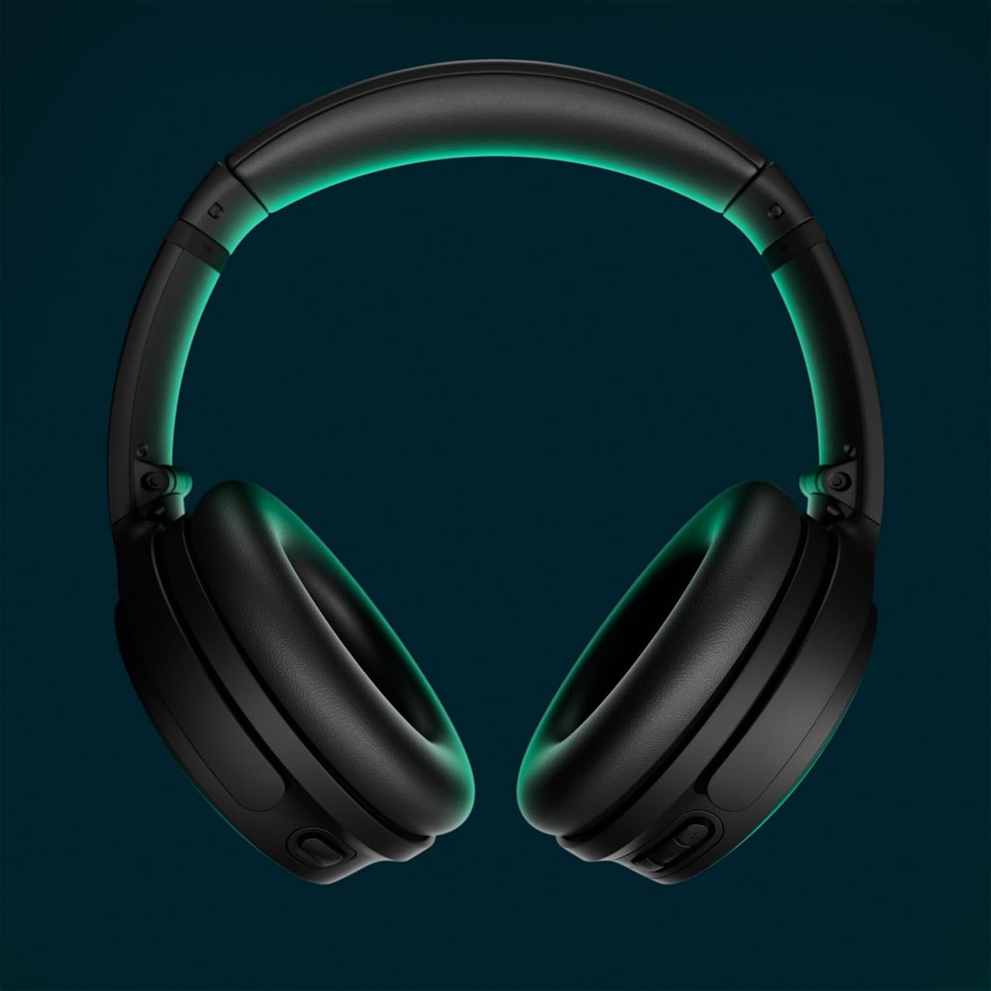 Quietcomfort Bluetooth Headphones, Wireless Headphones with Active over Ear Noise Cancelling and Mic, Deep Bass, up to 24 Hours of Playtime, Black