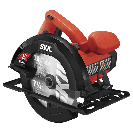 5080-01 13-Amp 7-1/4" Circular Saw, Red