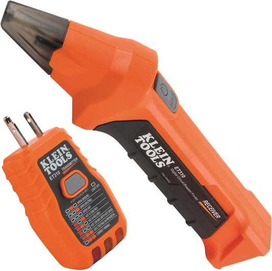 ET310 AC Circuit Breaker Finder, Electric and Voltage Tester with Integrated GFCI Outlet Tester