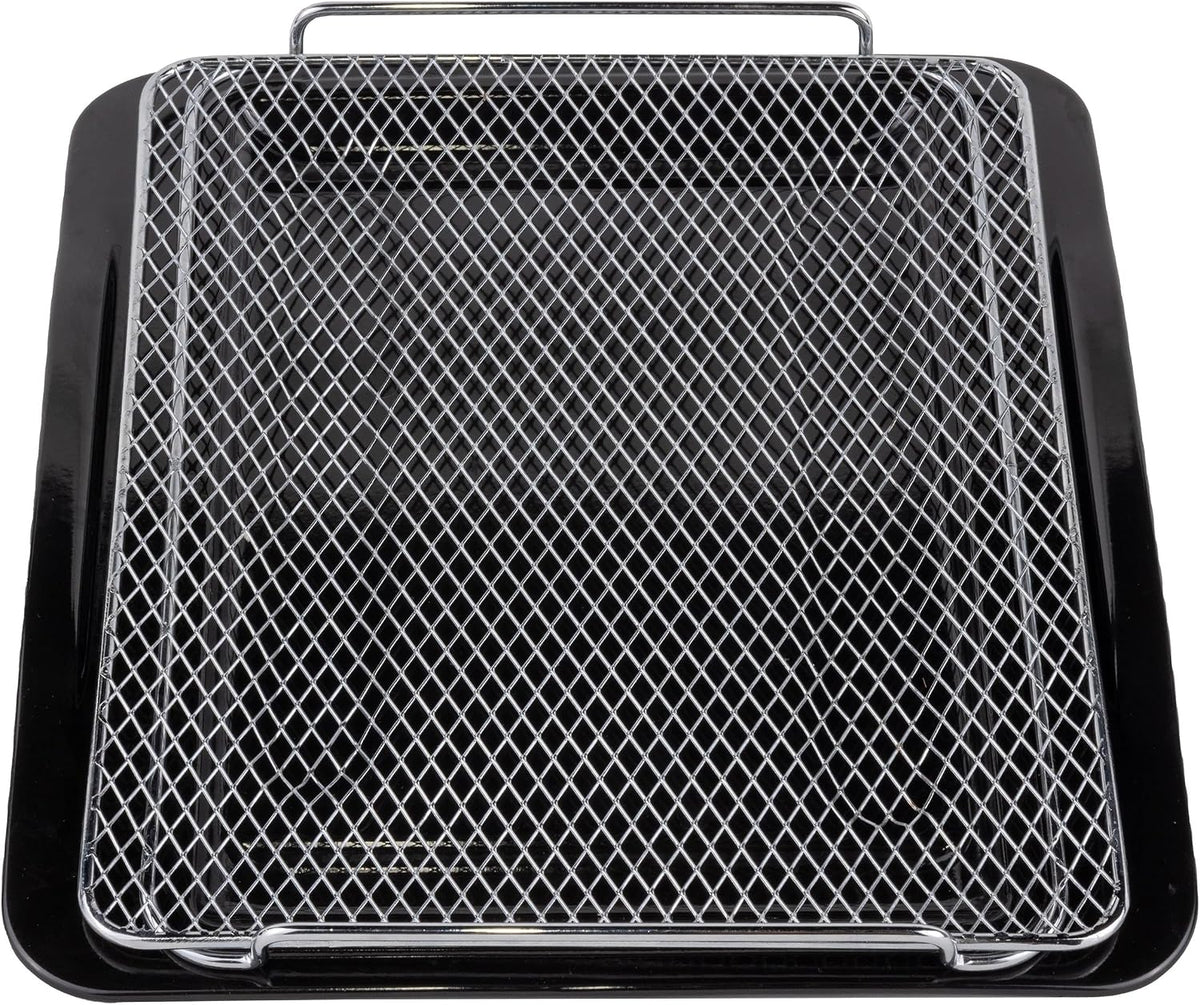Smart Indoor Pellet Smoker + Accessories Bundle, Includes Four 1lb Bag, Strainer, 20-pack of Drip Pan Liners, and Prep Tray, Stainless Steel, Carbon Black