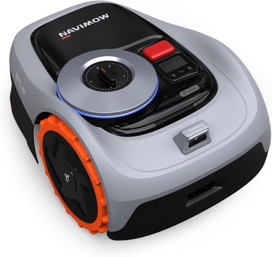 Segway  I105N Robot Lawn Mower Perimeter Wire Free 1/8 Acre Rtk+Vision Robotic Lawnmower, Ai-Assisted Mapping, Virtual Boundary, APP Control, 58Db(A) Quiet, Multi-Zone Management