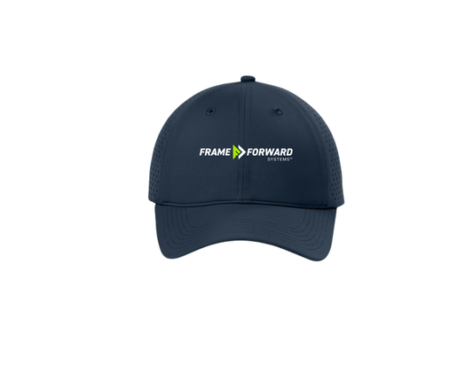 Frame Forward Port Authority All Day Performance Perforated Cap w/Adjustable Strap
