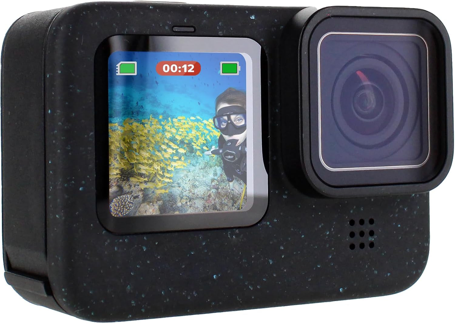 HERO12 (Hero 12) Black - Waterproof Action Camera with 5.3K HDR Video, 27MP Photos, 1/1.9" Image Sensor, Live Streaming, Webcam, Stabilization + 64GB Card & 50 Piece Accessory Kit - Bundle