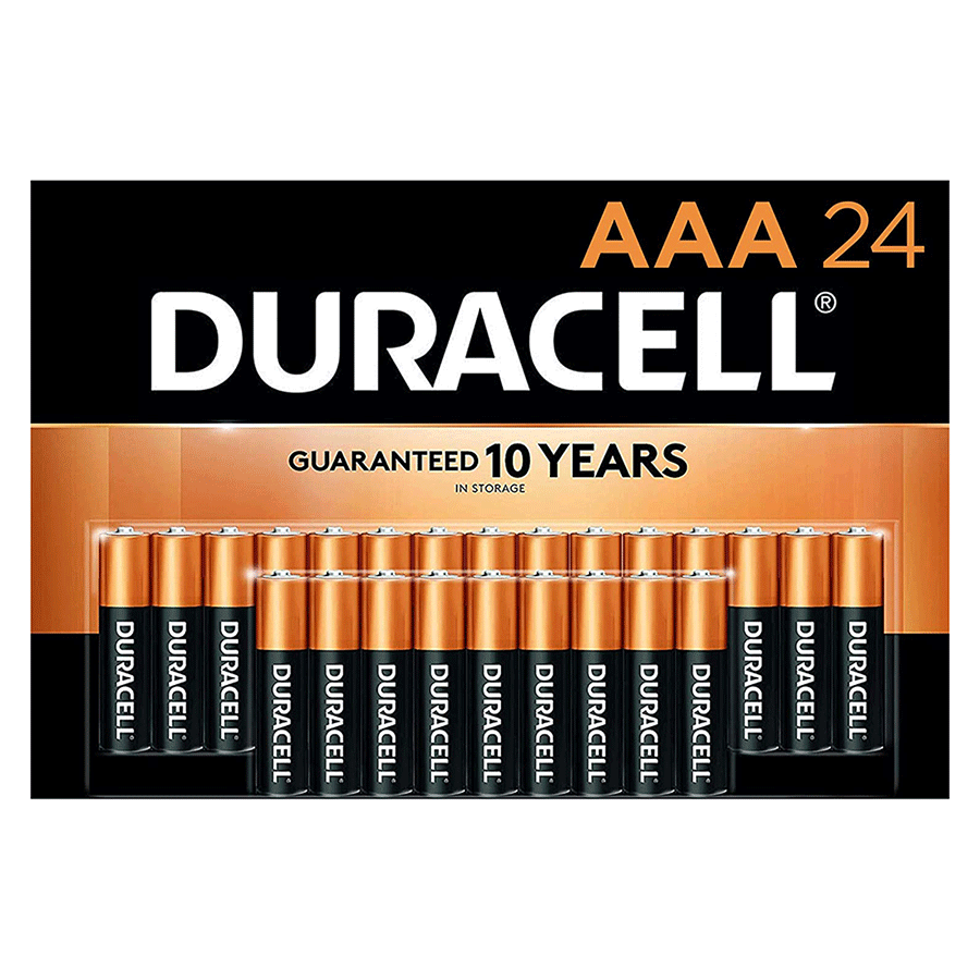 Duracell - CopperTop AAA Alkaline Batteries - 24ct