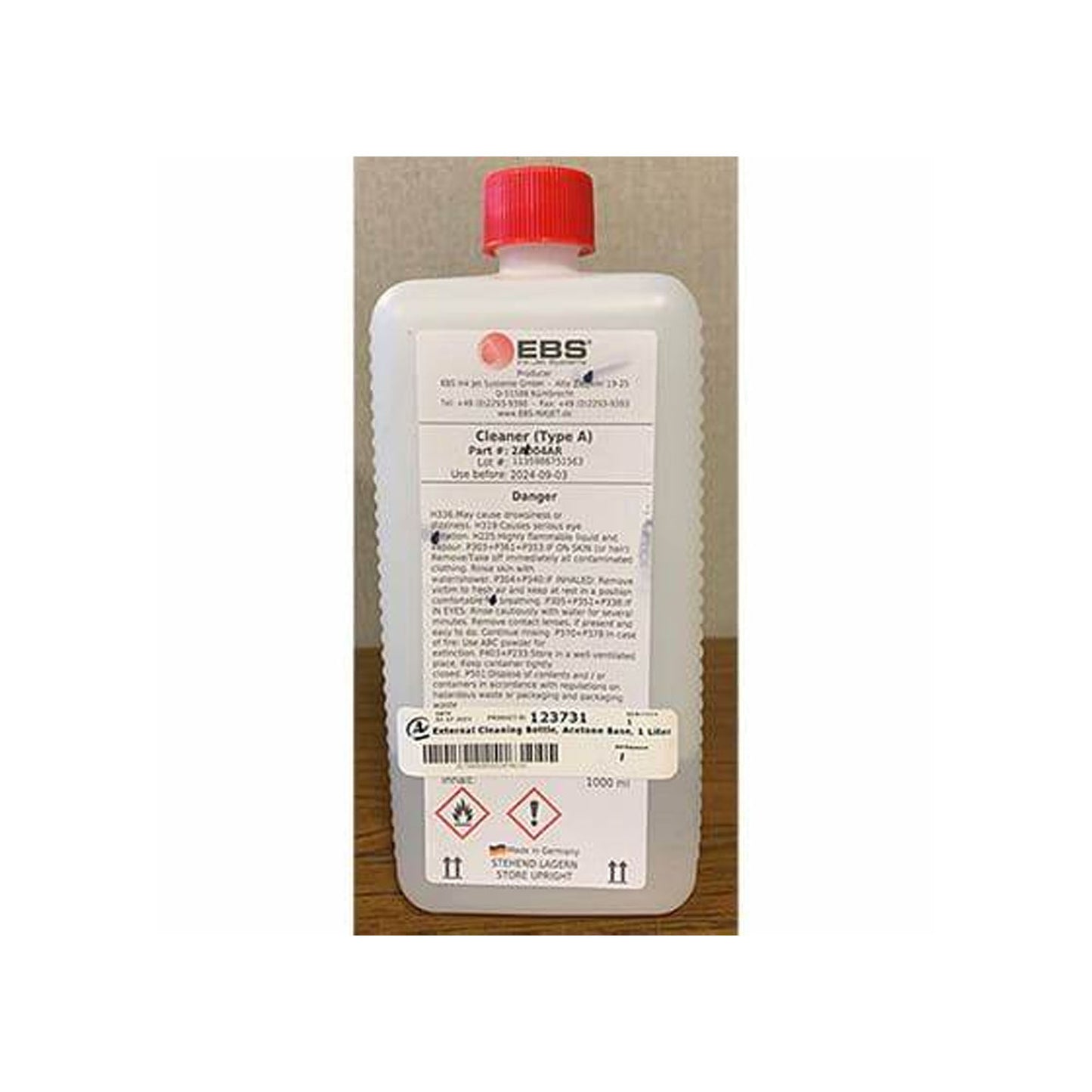 External cleaning bottle for Acetone Based Printers