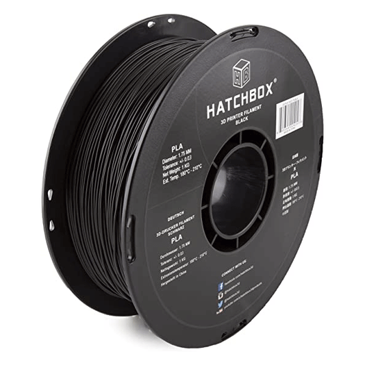 NEW! HATCHBOX PLA BLACK FILAMENT
