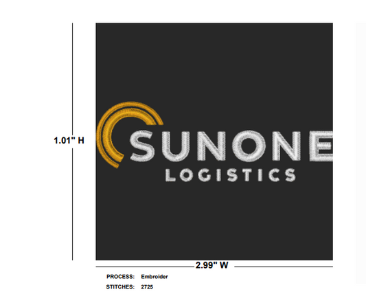 SunOne Logistics Peter Millar Perth Performance Quarter-Zip - Black