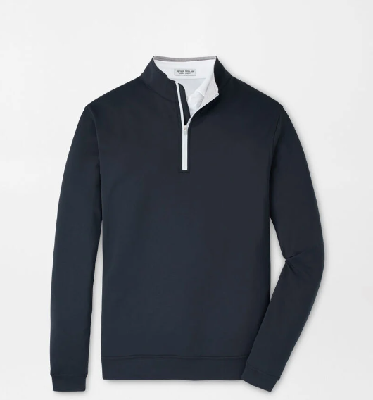 SunOne Logistics Peter Millar Perth Performance Quarter-Zip - Black