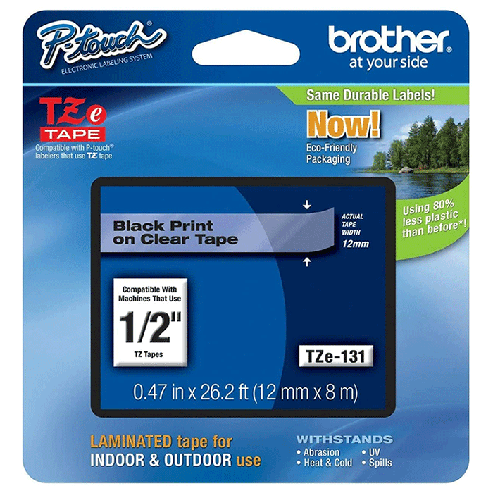 Brother Genuine P-touch TZE-131 Tape
