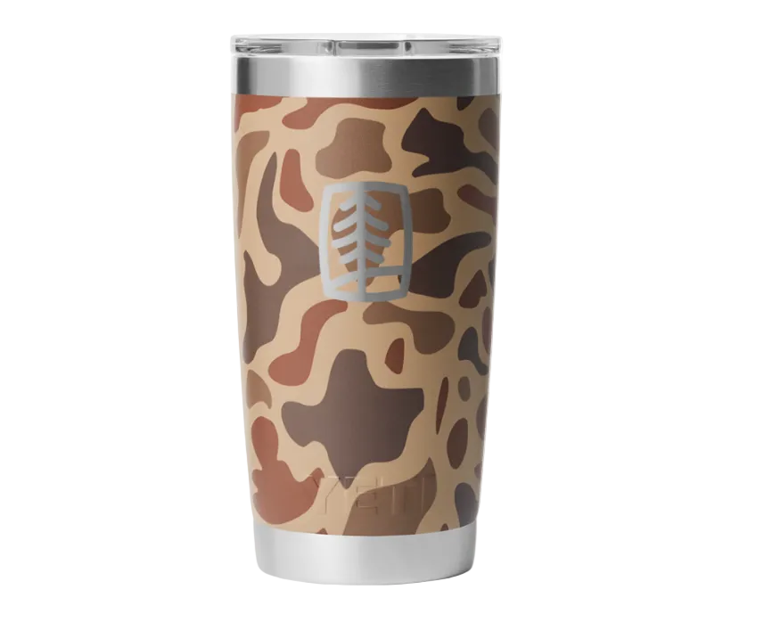 UFP Industries YETI 20oz Rambler Tumbler - Wetlands Camo