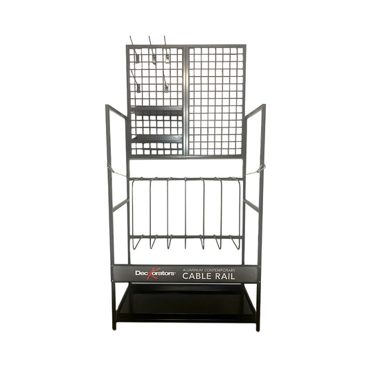 Cable Rail Merchandising Display