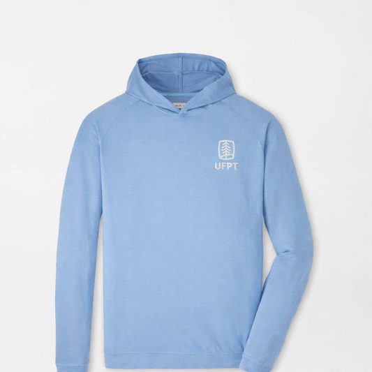 UFPT Men's Peter Millar Pine Performance Hoodie