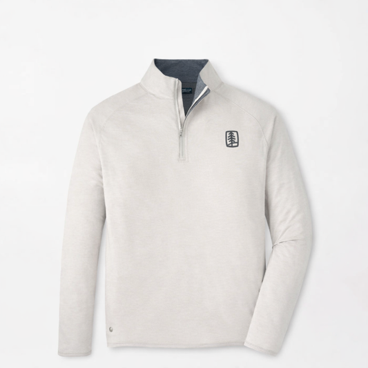 UFP Industries Men's Peter Millar Stealth Performance Q-Zip - British Grey