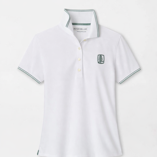 UFP Industries Women's Peter Millar Canterbury Tipped Sport Mesh Short Sleeve Polo