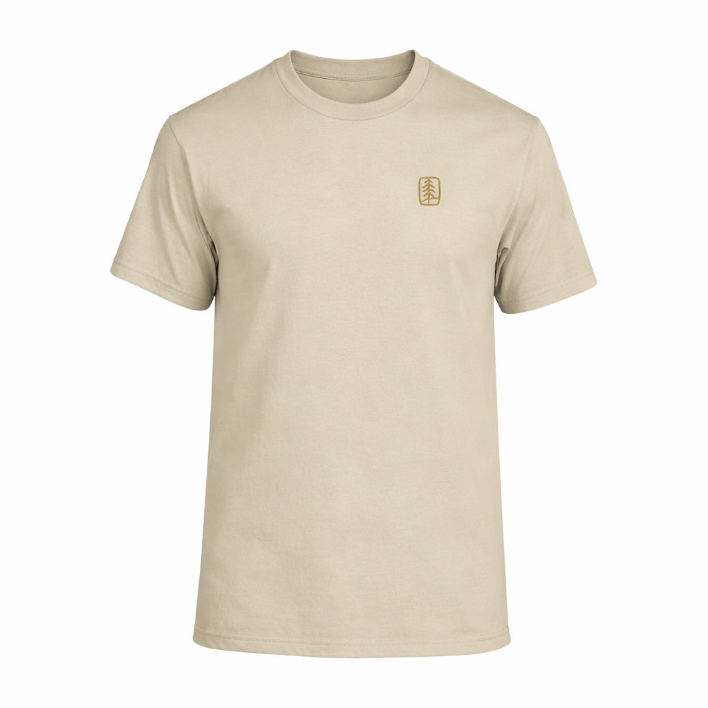 UFP Tree Tone-on-Tone Print - Port & Co Essential Tee