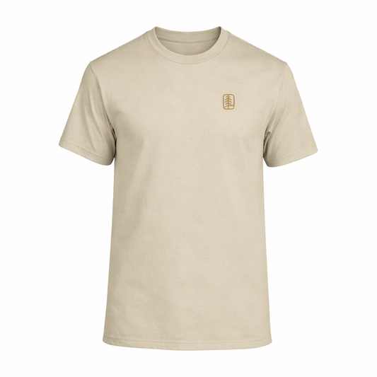 UFP Tree Tone-on-Tone Print - Port & Co Essential Tee