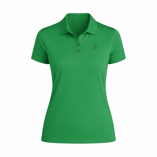 UFP Tree Tone-on-Tone Embroidery - Port Authority Women's Dry Zone UV Micro-Mesh Polo
