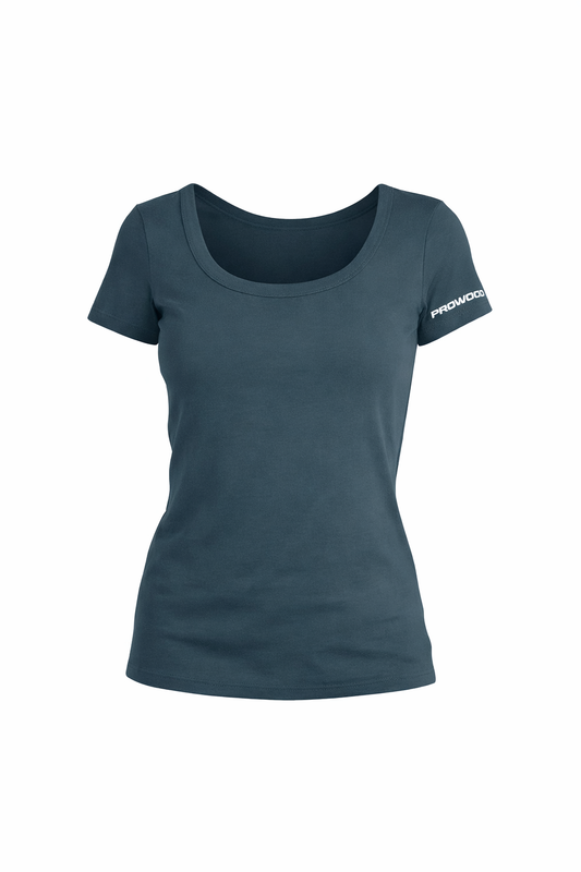 ProWood Women's BYLT Drift Fitted Scoopneck Tee