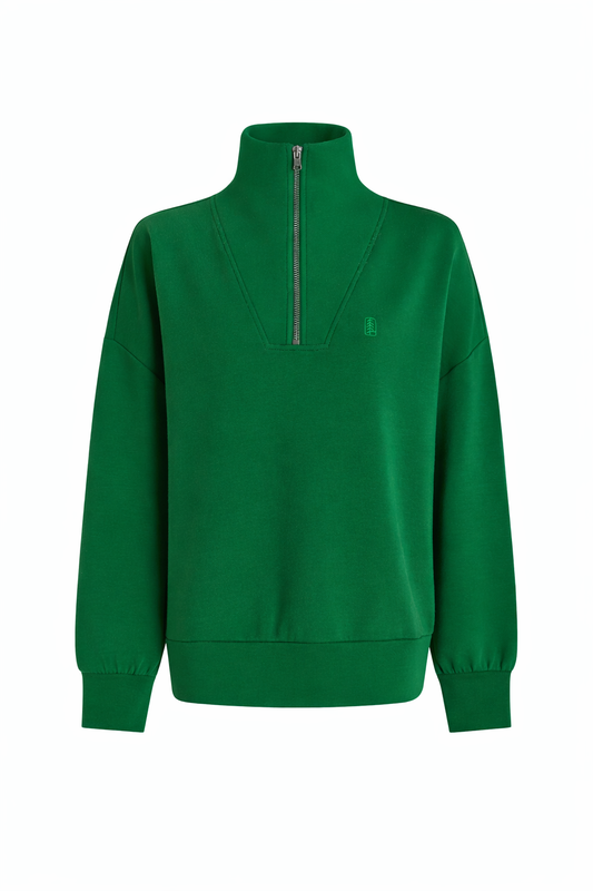UFP Industries Varley Hawley Half Zip Sweat - Verdant Green