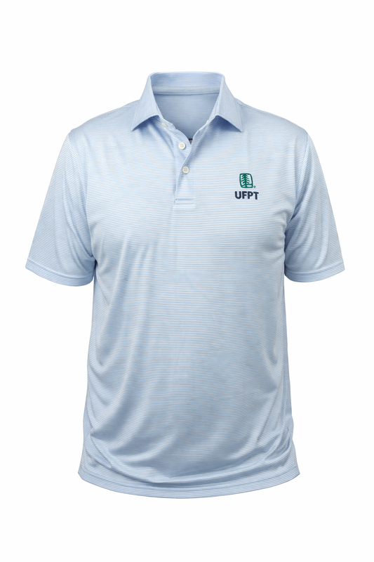 UFPT Holderness & Bourne Men's the Perkin Polo - Skye & White