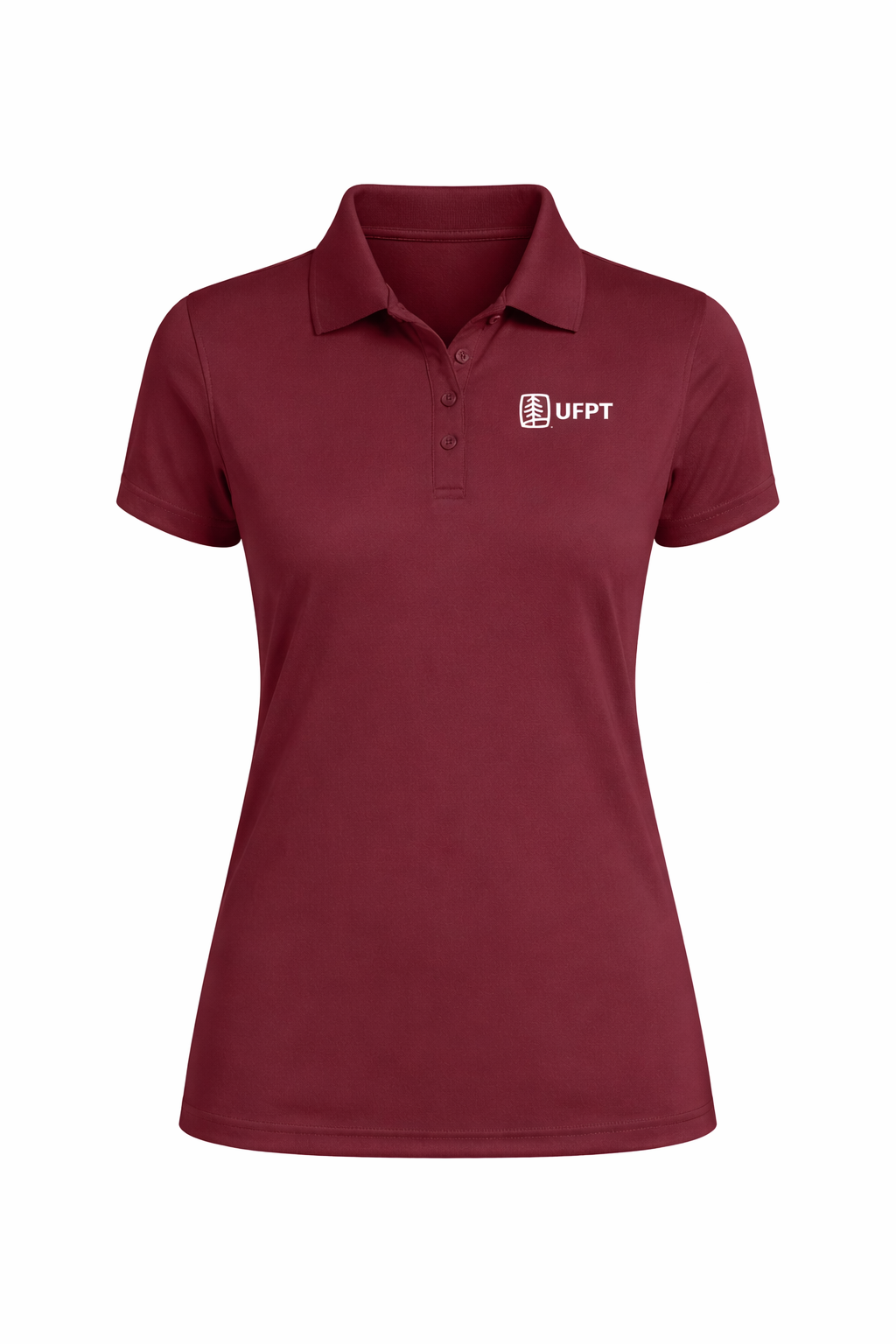 UFPT (White) Embroidery - Port Authority® Women's Dry Zone® UV Micro-Mesh Polo