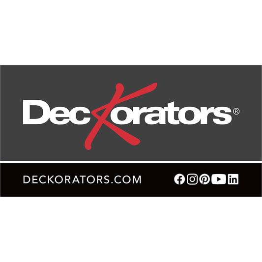 Deckorators 3' x 6' Banner