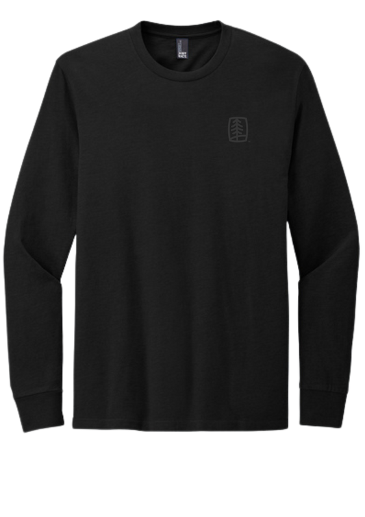 UFP Tree Tone-on-Tone Print - District Perfect Blend CVC Long Sleeve