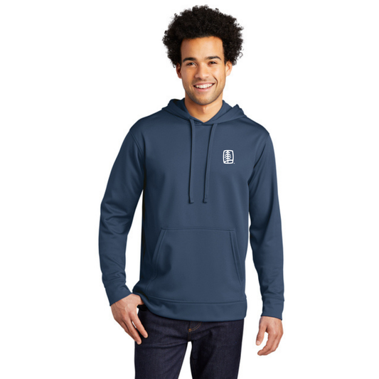Port & Co Performance Fleece Pullover Hooded Sweatshirt - 4th of July
