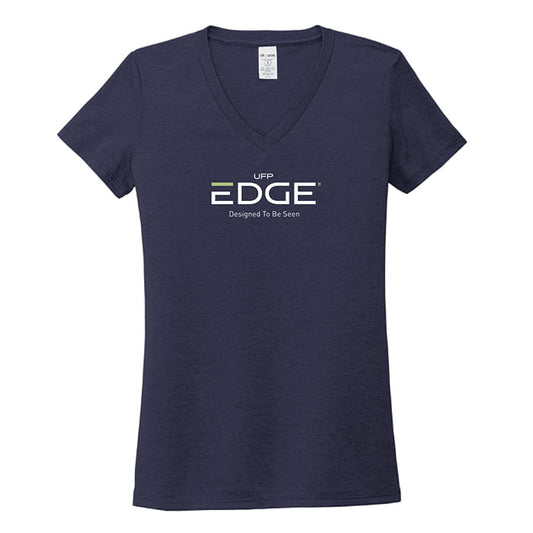 Edge Womens Tshirt Navy - Small
