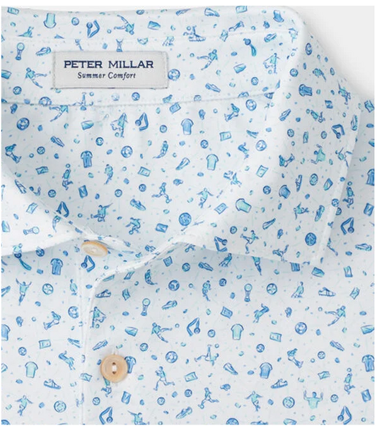 UFP Industries Men's Peter Millar Goalie Performance Jersey Polo