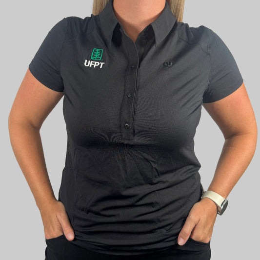UFPT Lululemon Ladies Quick-Dry Short Sleeve Polo Shirt