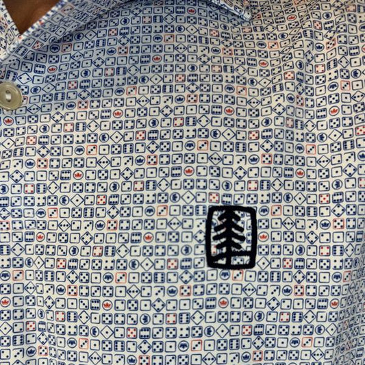 UFP Tree Peter Millar Featherweight "No Dice" Polo