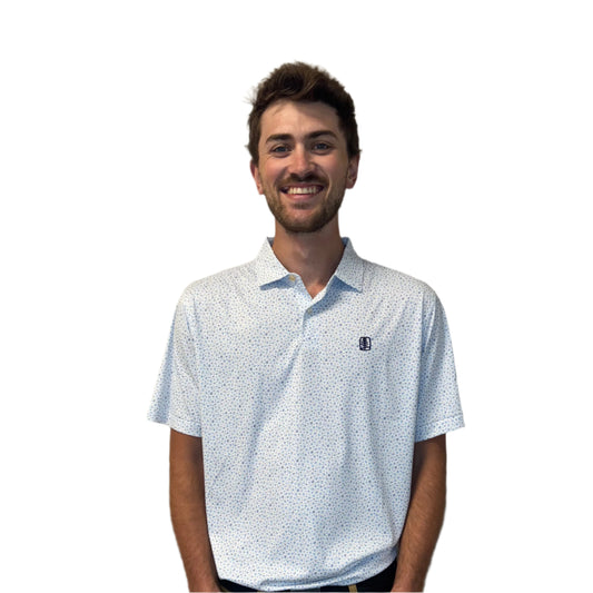 UFP Tree Peter Millar Featherweight "Coconut Lime" Polo