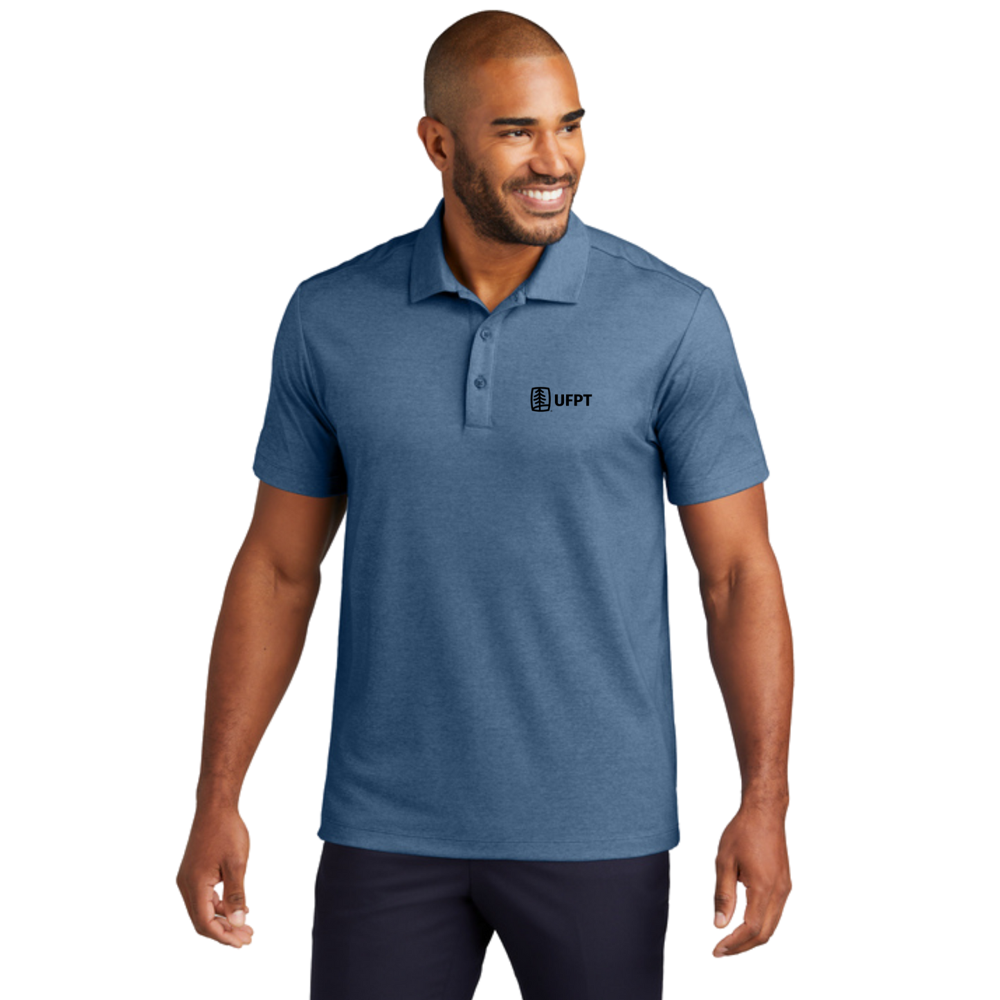 UFPT Embroidery - Port Authority Fine Pique Blend Polo