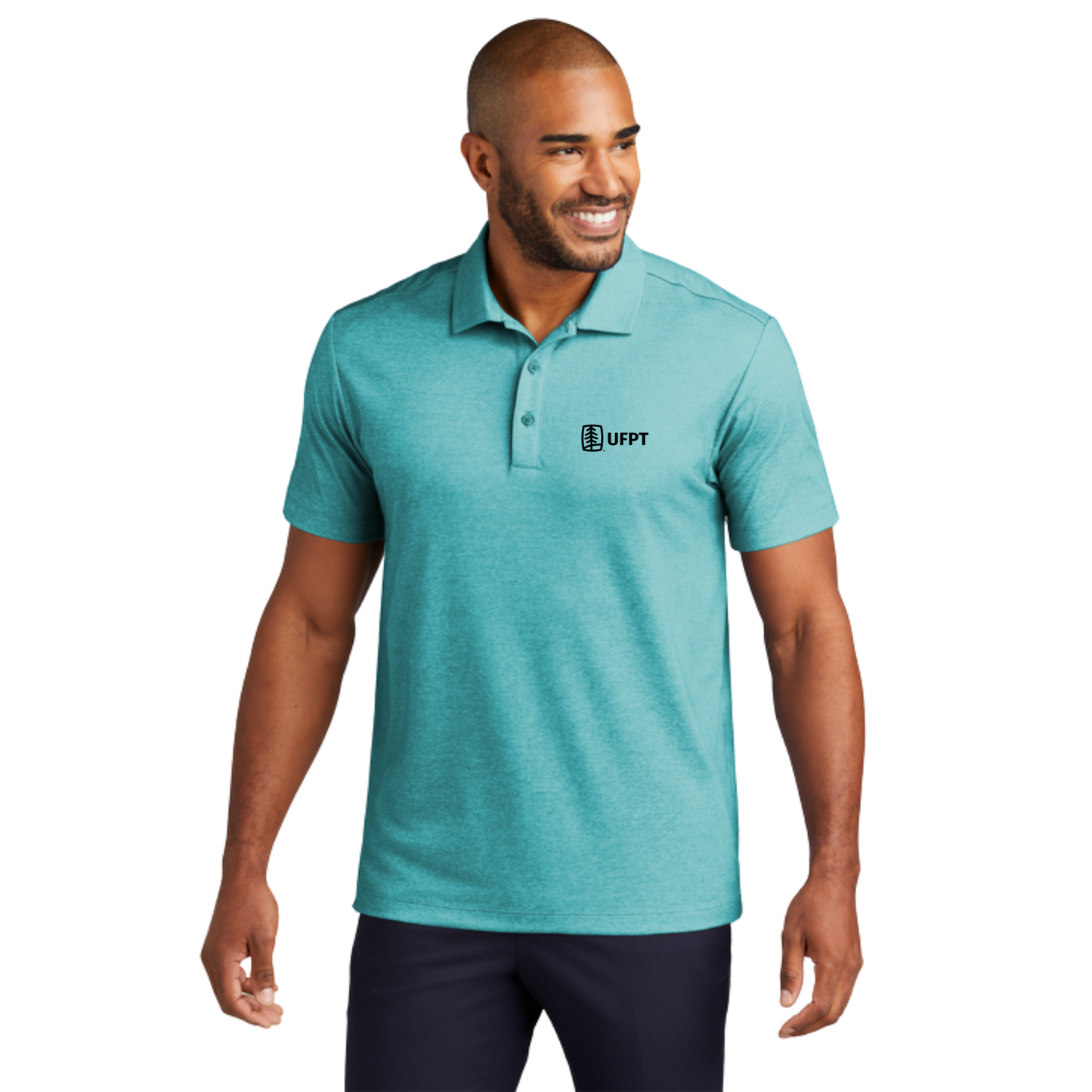 UFPT Embroidery - Port Authority Fine Pique Blend Polo