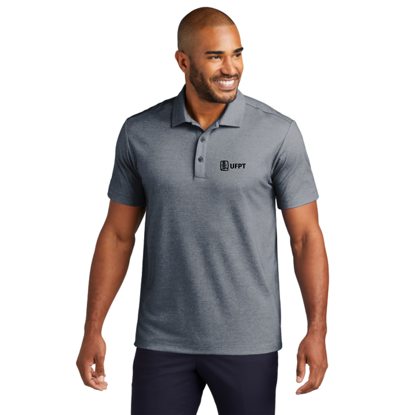 UFPT Embroidery - Port Authority Fine Pique Blend Polo