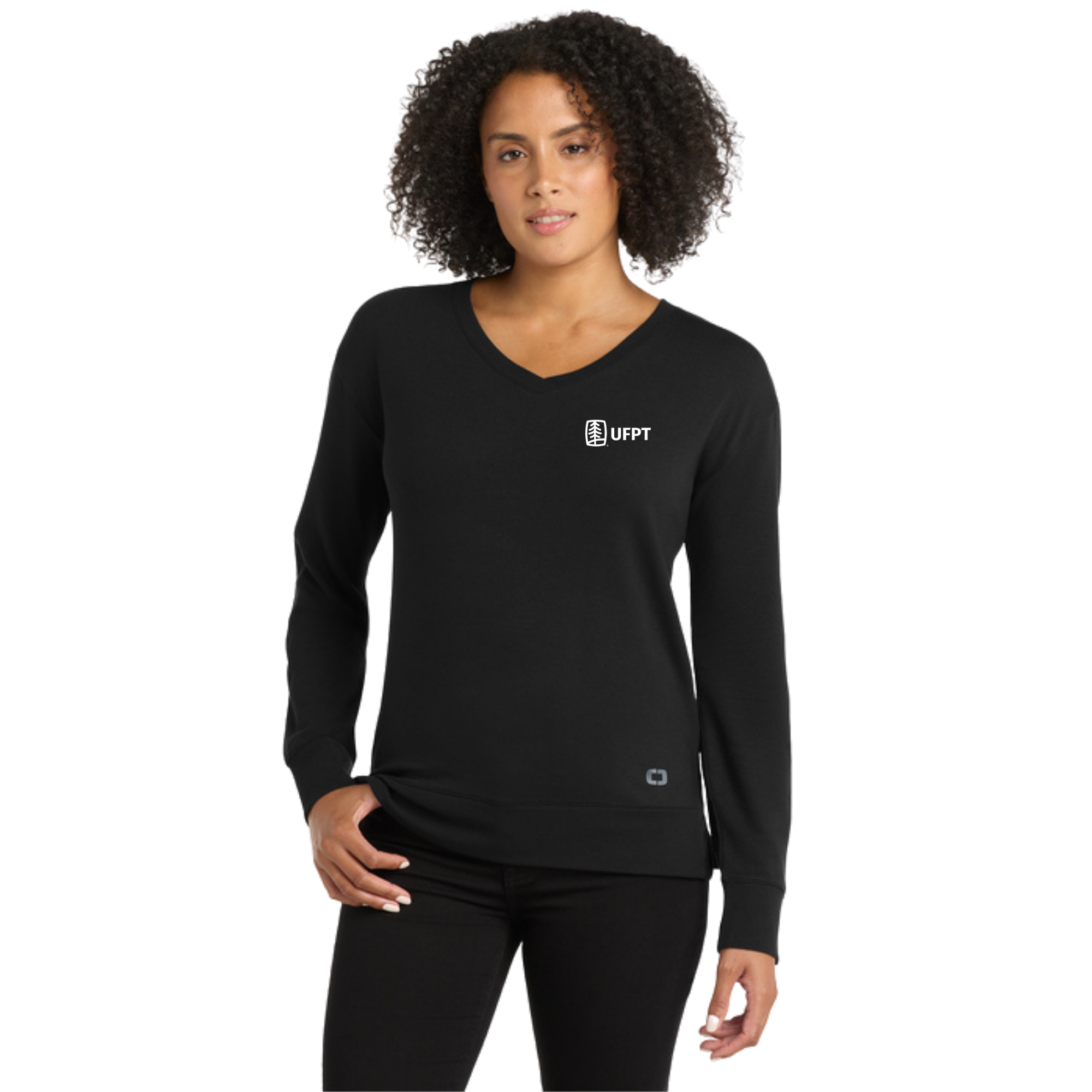 UFPT Print - OGIO® Women's Luuma Flex Long Sleeve V-Neck – UFP Gear
