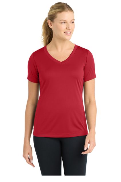 idX | Quest Print - Sport-Tek® Women's PosiCharge® Competitor™ V-Neck Tee