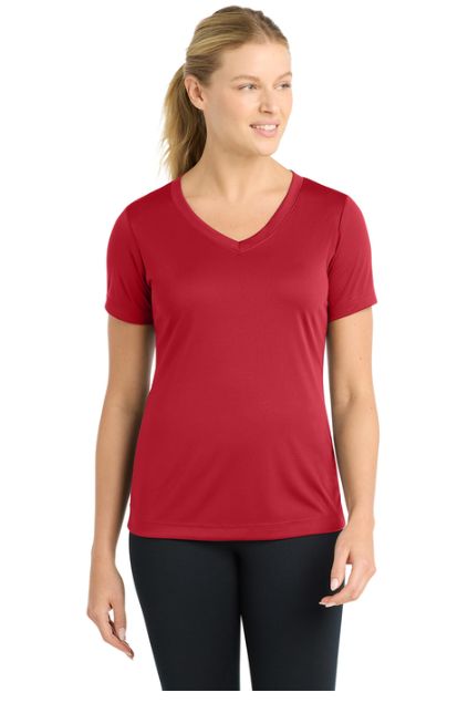 idX | Quest Print - Sport-Tek® Women's PosiCharge® Competitor™ V-Neck Tee