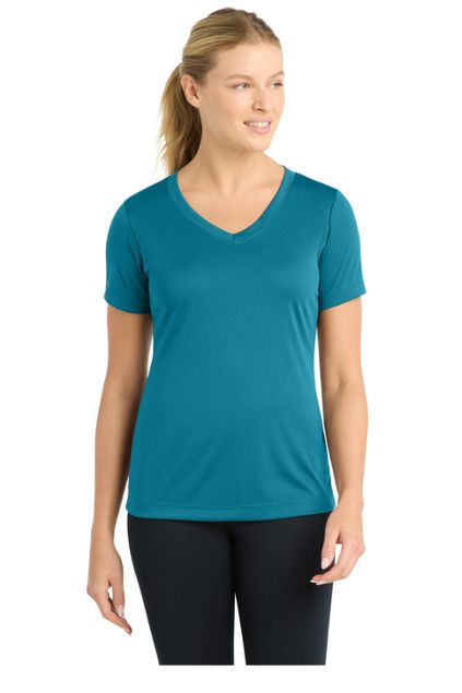 idX | Quest Print - Sport-Tek® Women's PosiCharge® Competitor™ V-Neck Tee