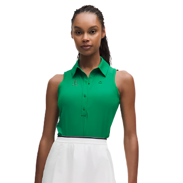 UFP Tree Lululemon Quick-Dry Sleeveless Polo Shirt