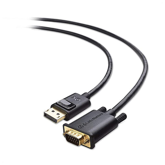 Displayport to VGA monitor cable