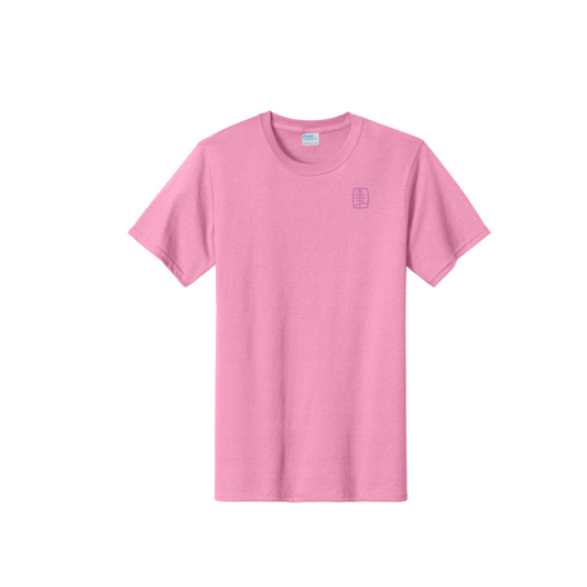 UFP Tree Tone-on-Tone Print - Port & Co Essential Tee