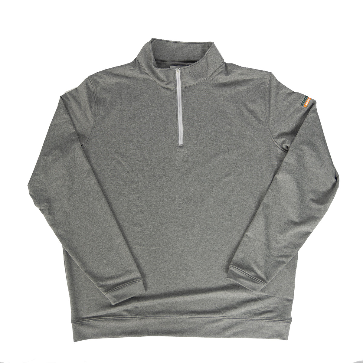 ProWood TrueFrame Joist Peter Millar Men's Perth Melange Quarter Zip - Smoke Gray