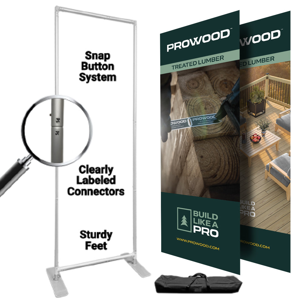 ProWood Treated Lumber Flex Tube Display