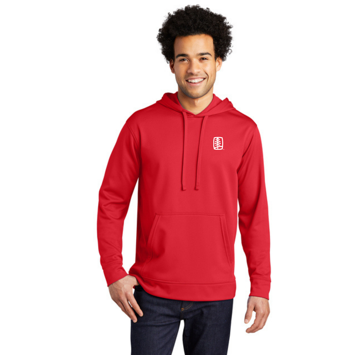 Port & Co Performance Fleece Pullover Hooded Sweatshirt - 4th of July